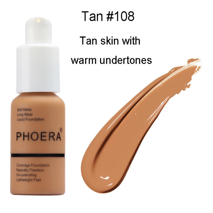 Oil Control Matte Concealer Foundation Cream