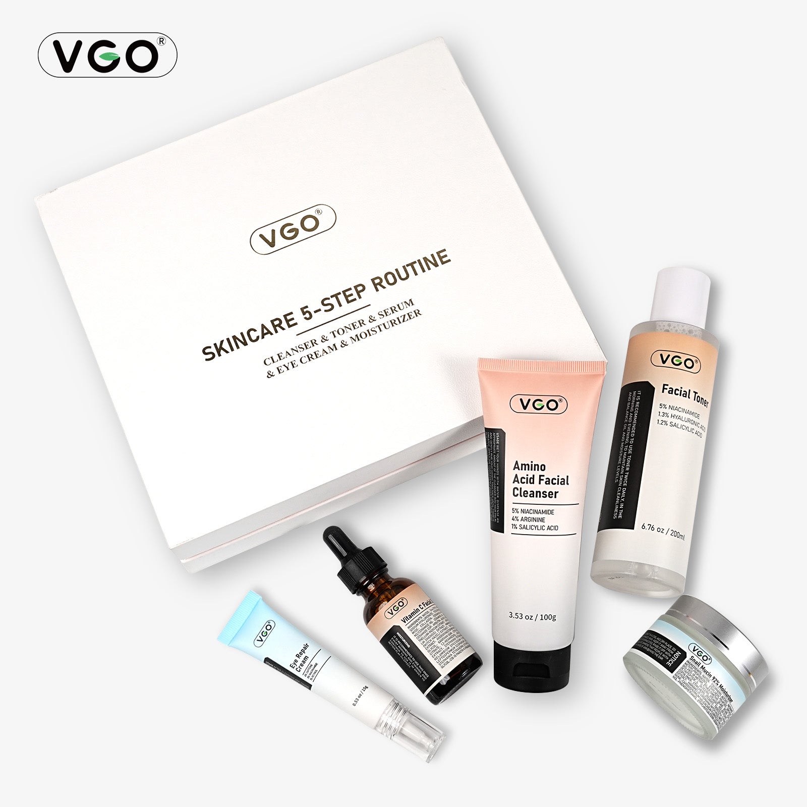 TONER - SERUM-EYE CREAM - MOISTURIZER