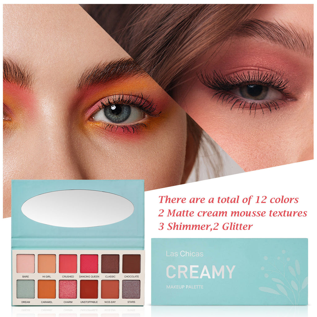 12-Color Eyeshadow Palette
