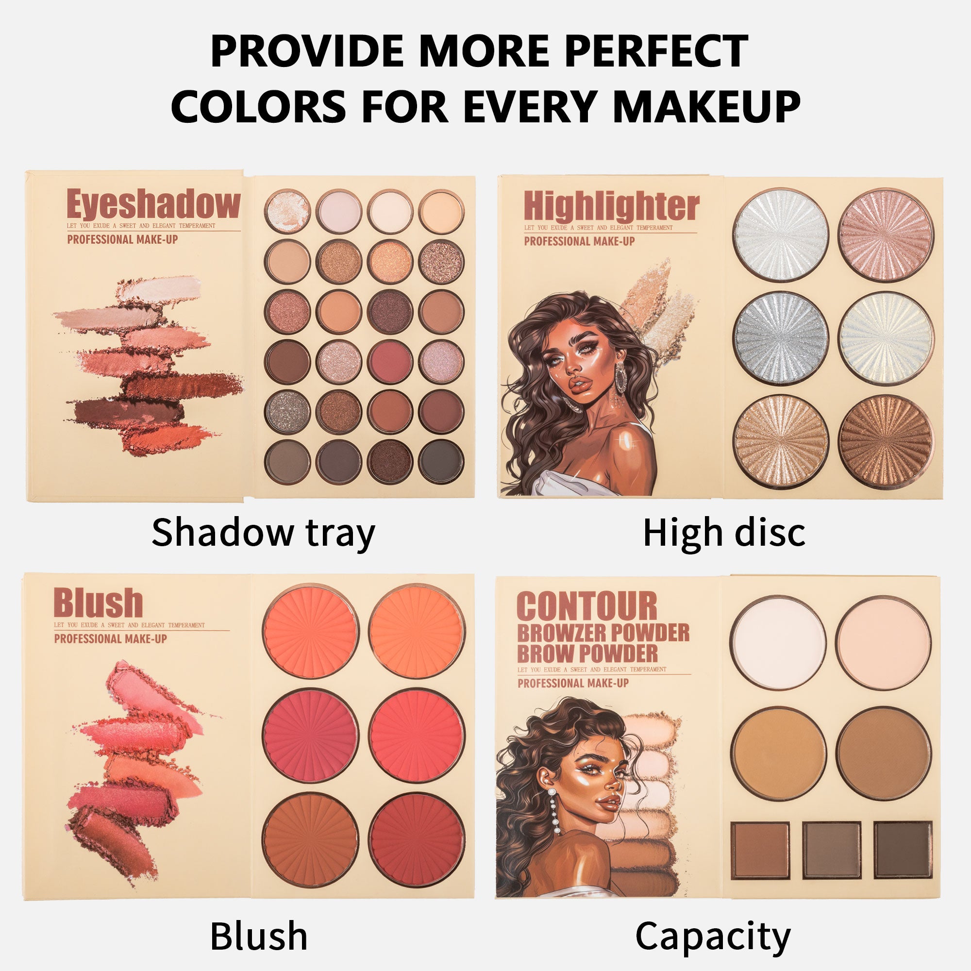 Color Bomb 63-Color All-in-One Makeup Kit